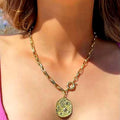 Collar Cadena Gruesa Circón