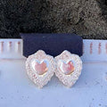 Aros Corazón Plata