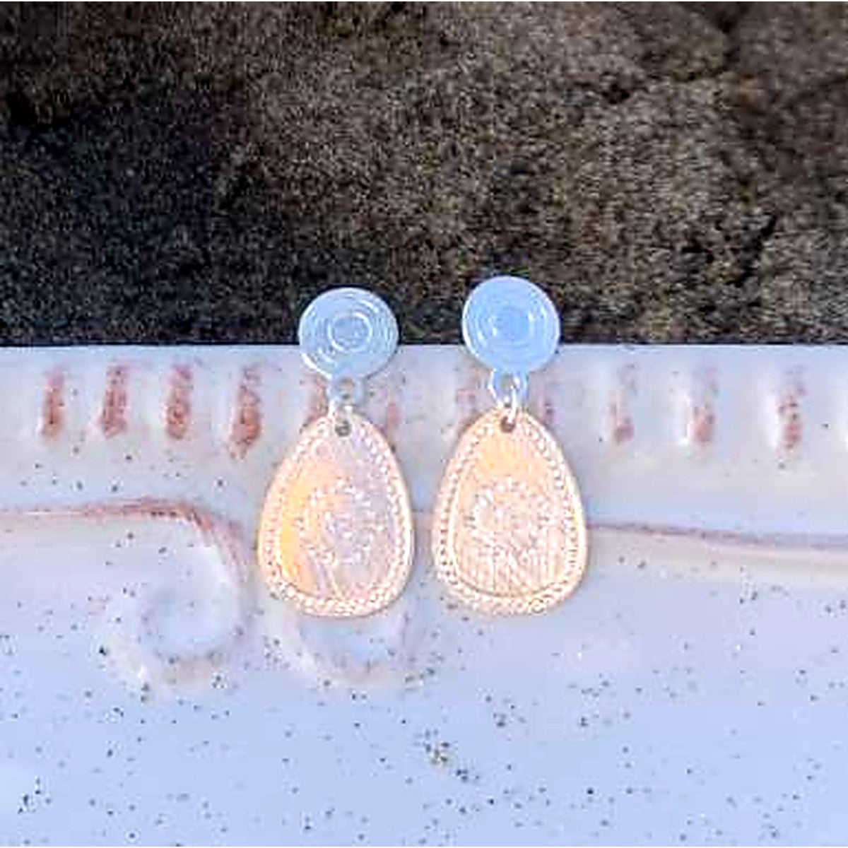Aros Plata Labrada