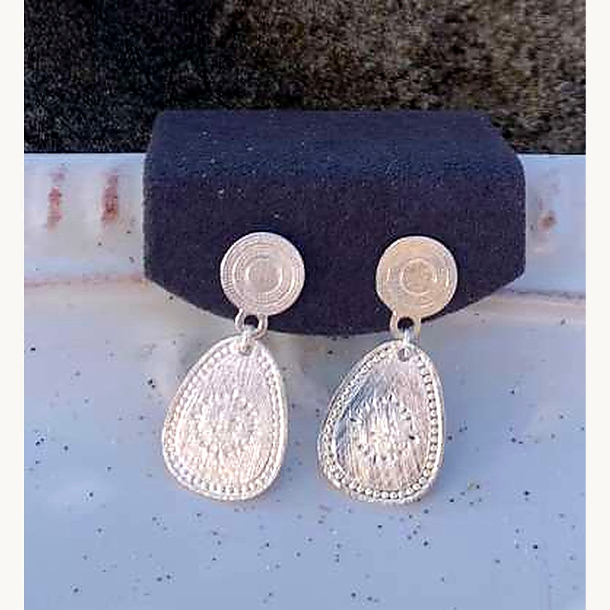 Aros Plata Labrada
