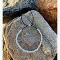 Pulsera Hilo Mostacillas Plata